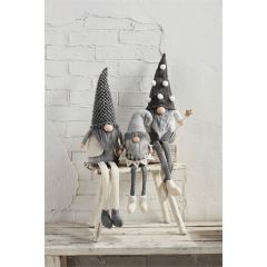 GRAY DELUXE DANGLE GNOME - Image 2