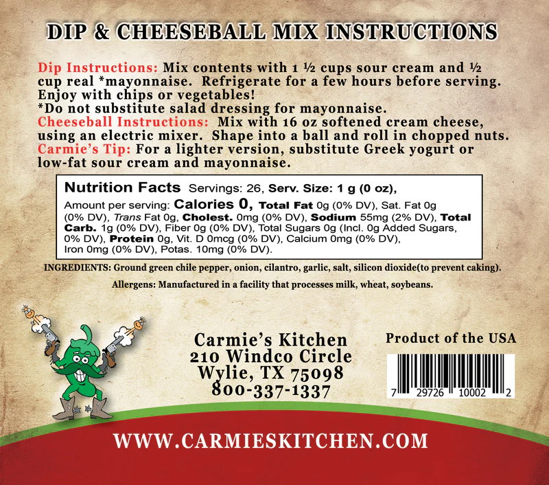 Green Chile & Cilantro Dip - Image 2