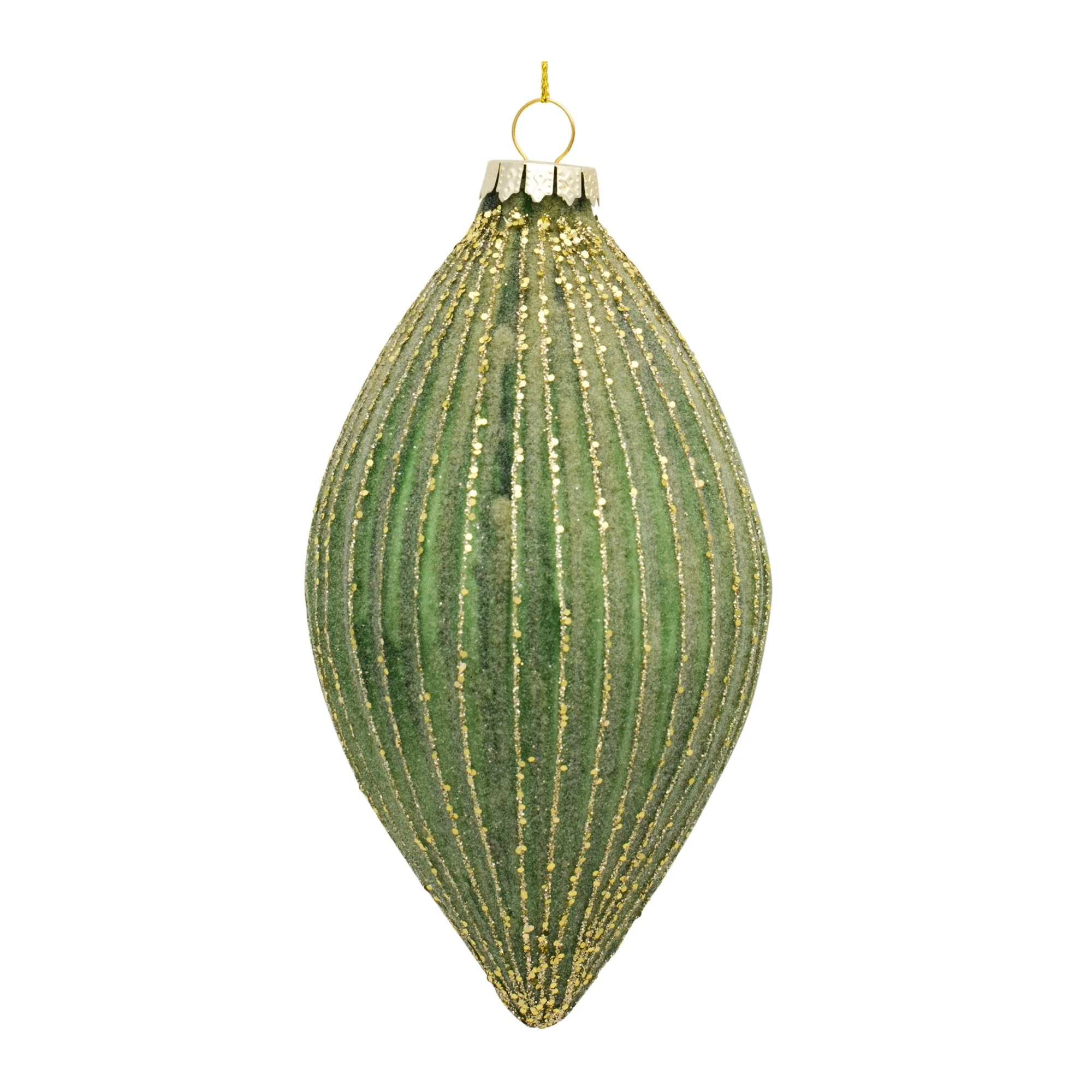 Green Glass Ornament - Sold Individually - Image 3