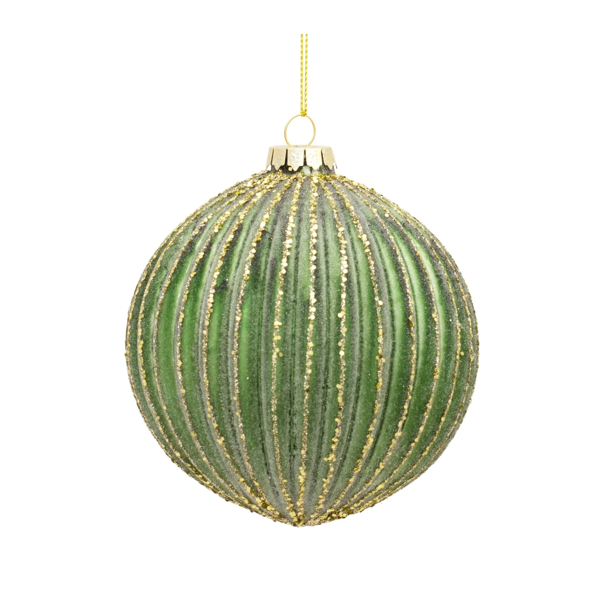 Green Glass Ornament - Sold Individually - Image 4