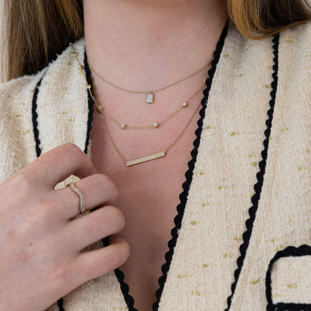 Groovy Bar Pendant Necklace - Image 4