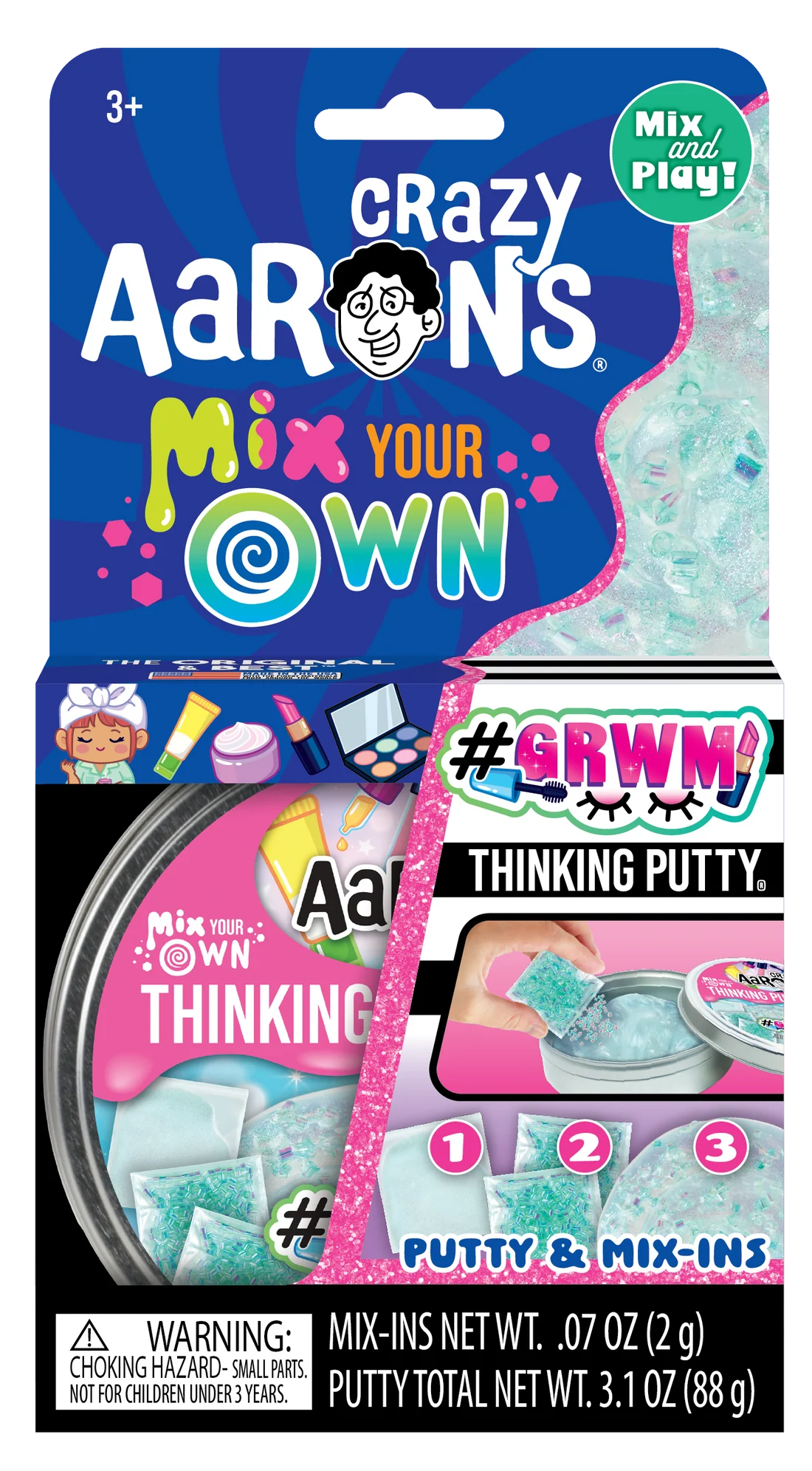 GRWM Mix It Thinking Putty Tin - Image 4