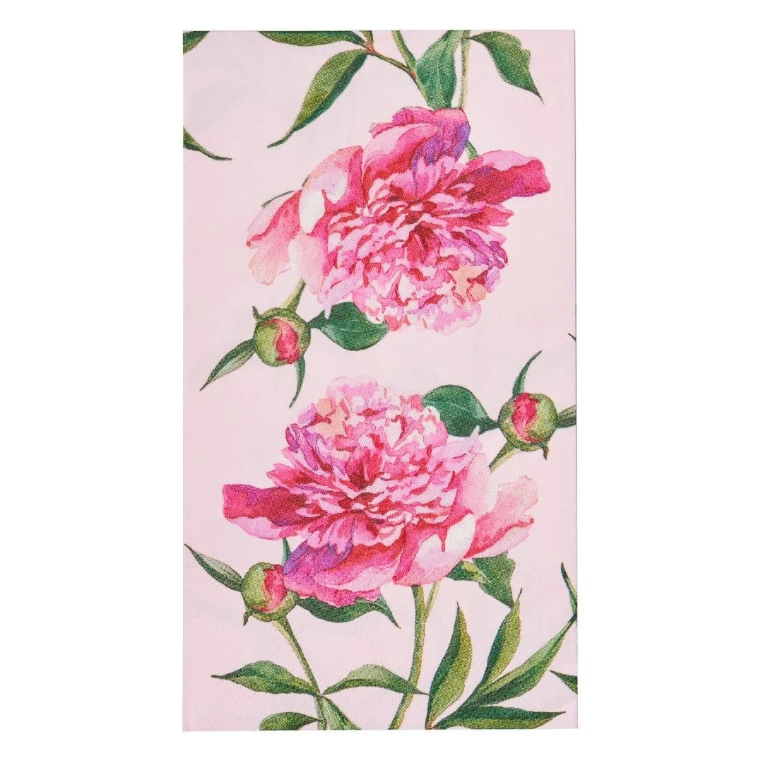 Guest Towel Pink Peonies