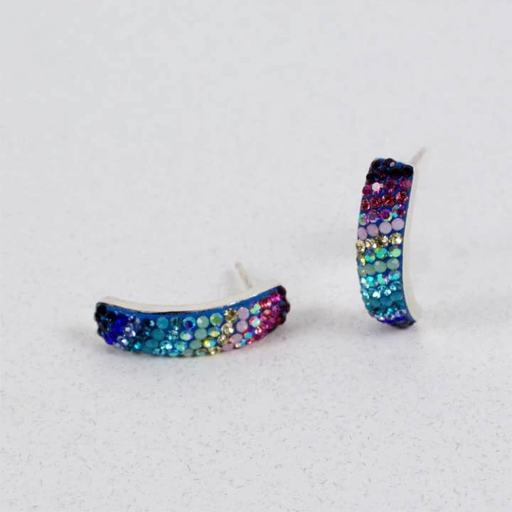 Half Hoop Earrings - Image 5