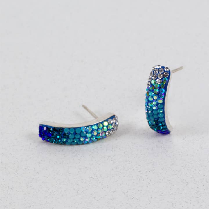 Half Hoop Earrings - Image 6