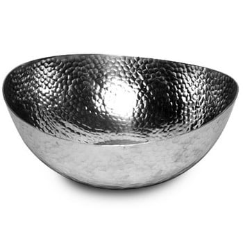 Hammered Oblong Bowl, Lg 4