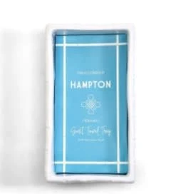 Hampton Faux Bamboo Fretwork Guest Towel Tray