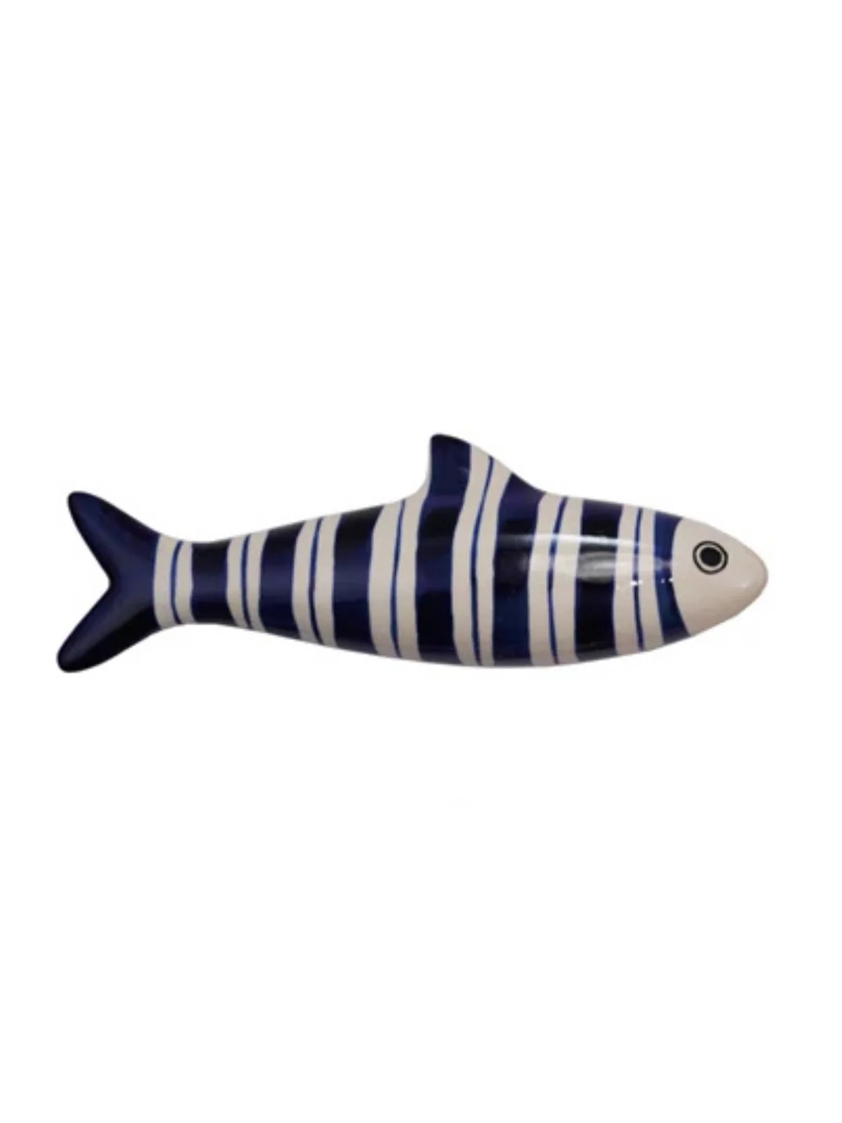 Hand-Painted Stoneware Fish Wall Décor - Sold Individually - Image 3