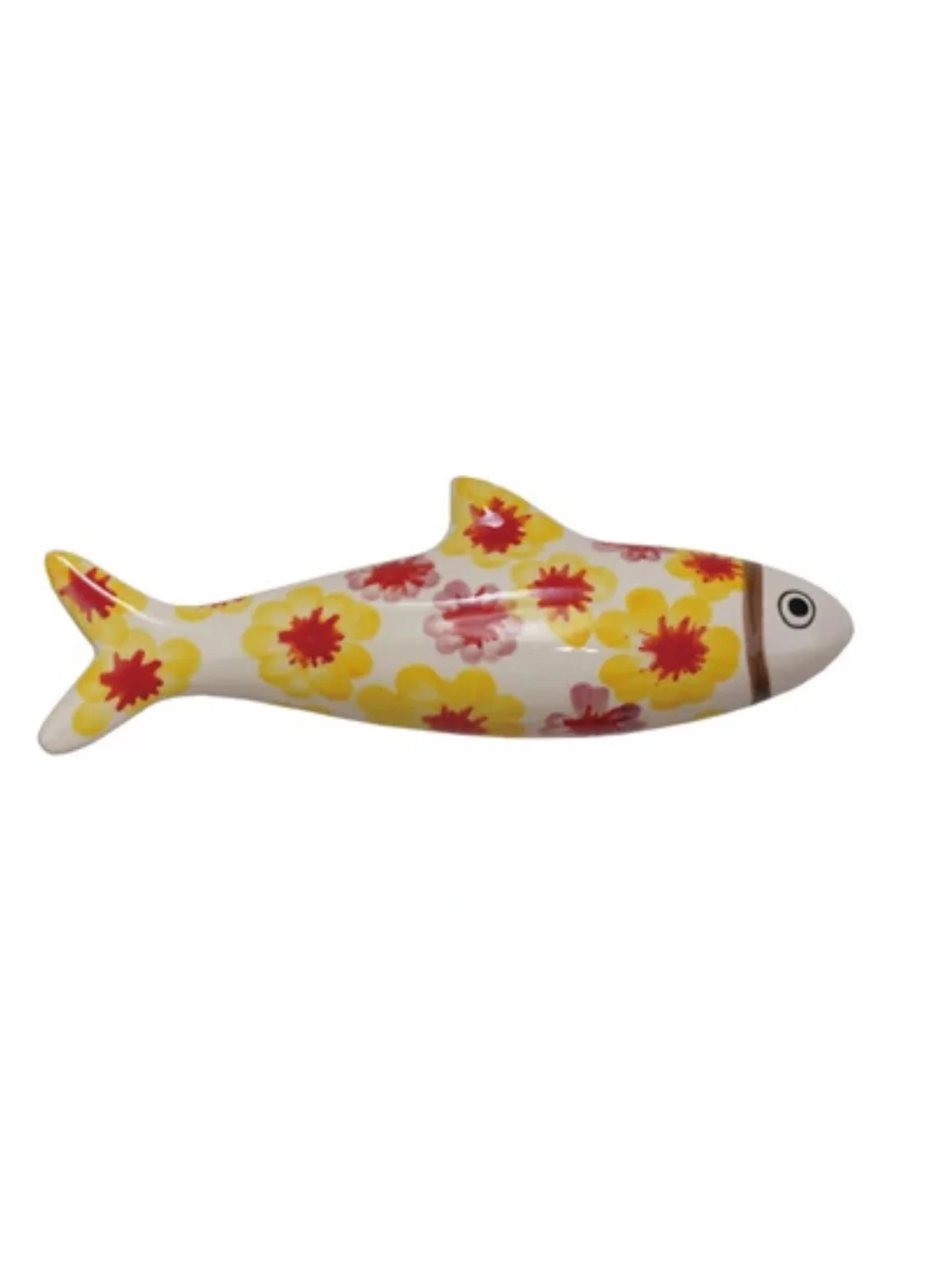 Hand-Painted Stoneware Fish Wall Décor - Sold Individually - Image 4