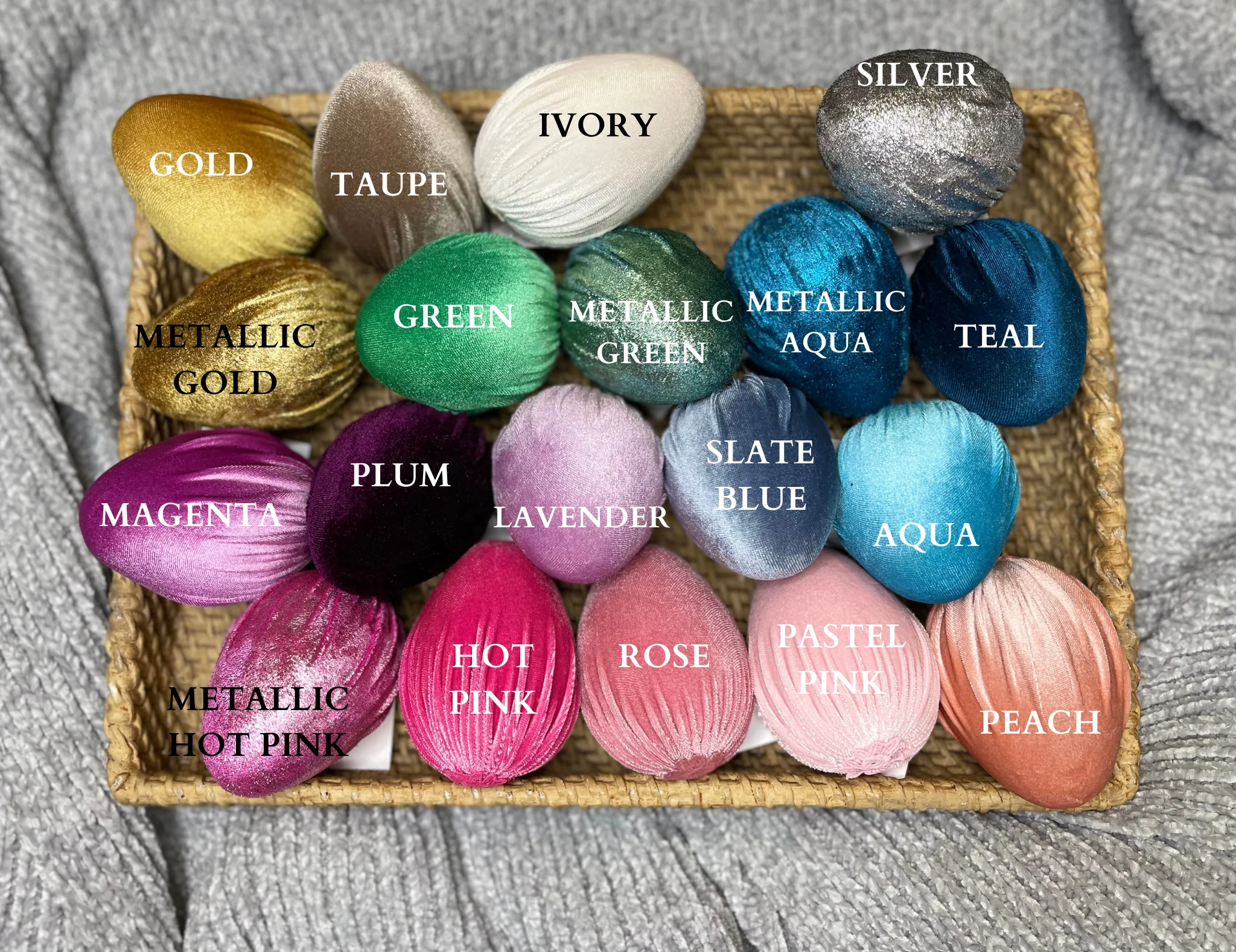 Handmade Velvet Eggs - Image 6