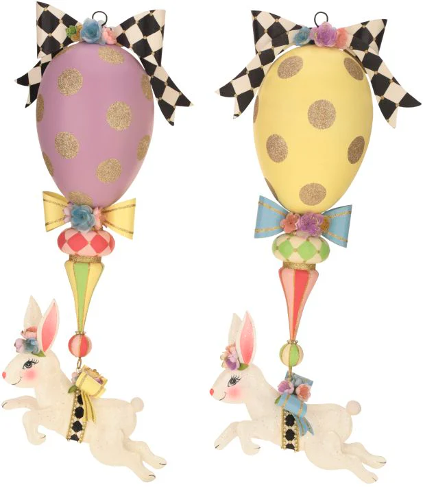 Hanging Rabbit Finial