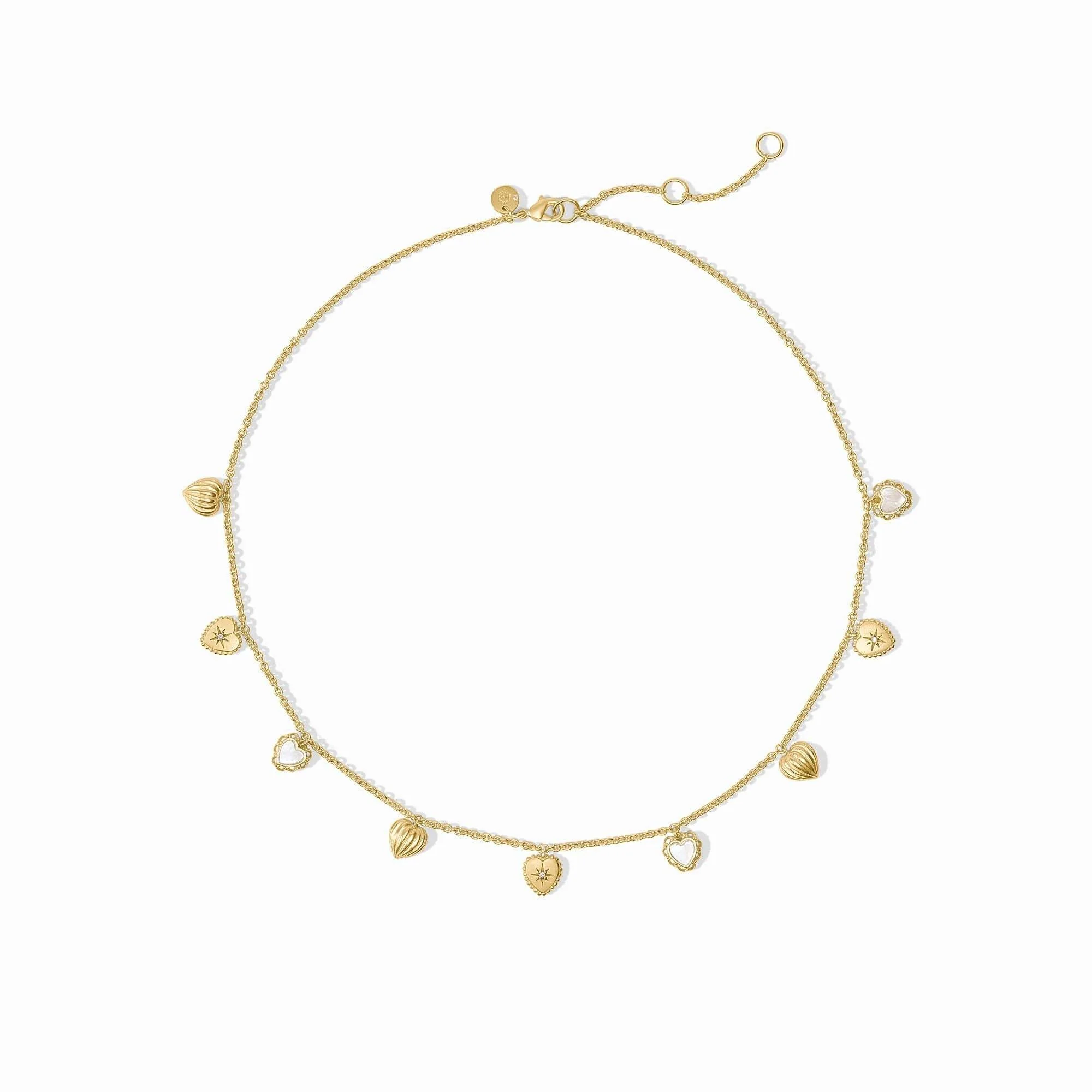 Heart Delicate Charm Necklace - Image 3