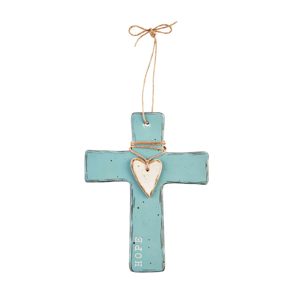 Heart  Stoneware Crosses - Image 3