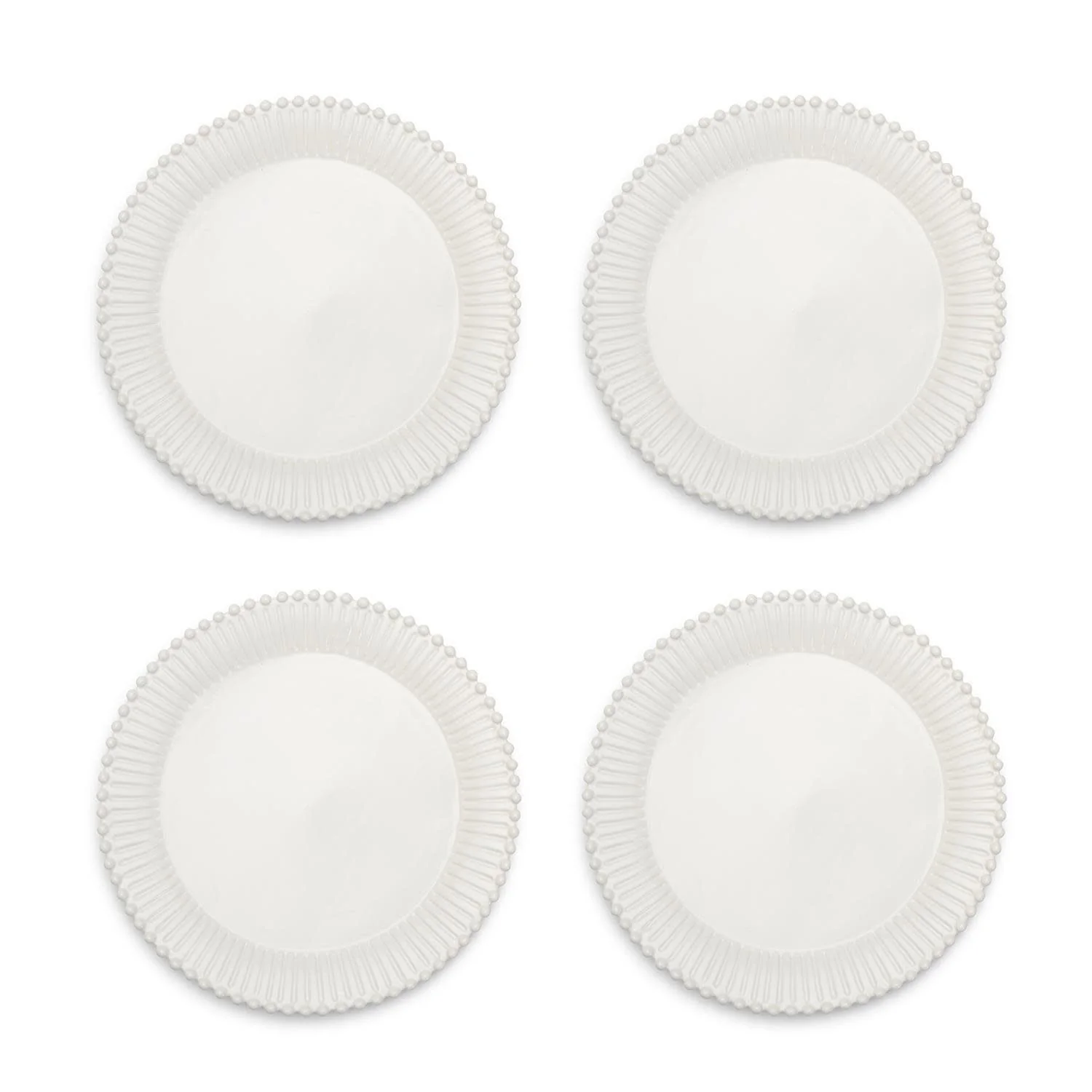 Heirloom Pearl Edge Dinner Plates - Sold Individually