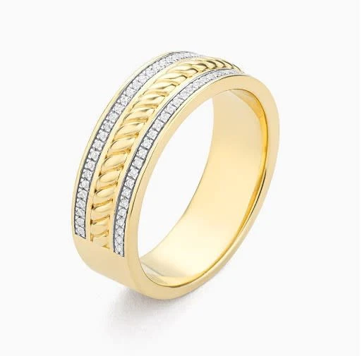 Hello Spring, Rope Stackable Ring - Image 3