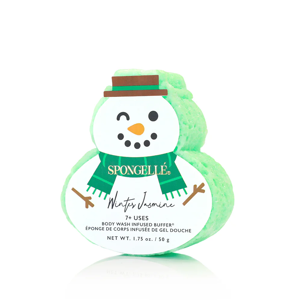 Holiday Snowman Body Wash Infused Buffer - Image 4