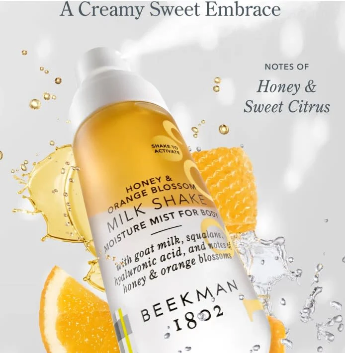 Honey & Orange Blossom Body Milk Shake 2 oz - Image 4