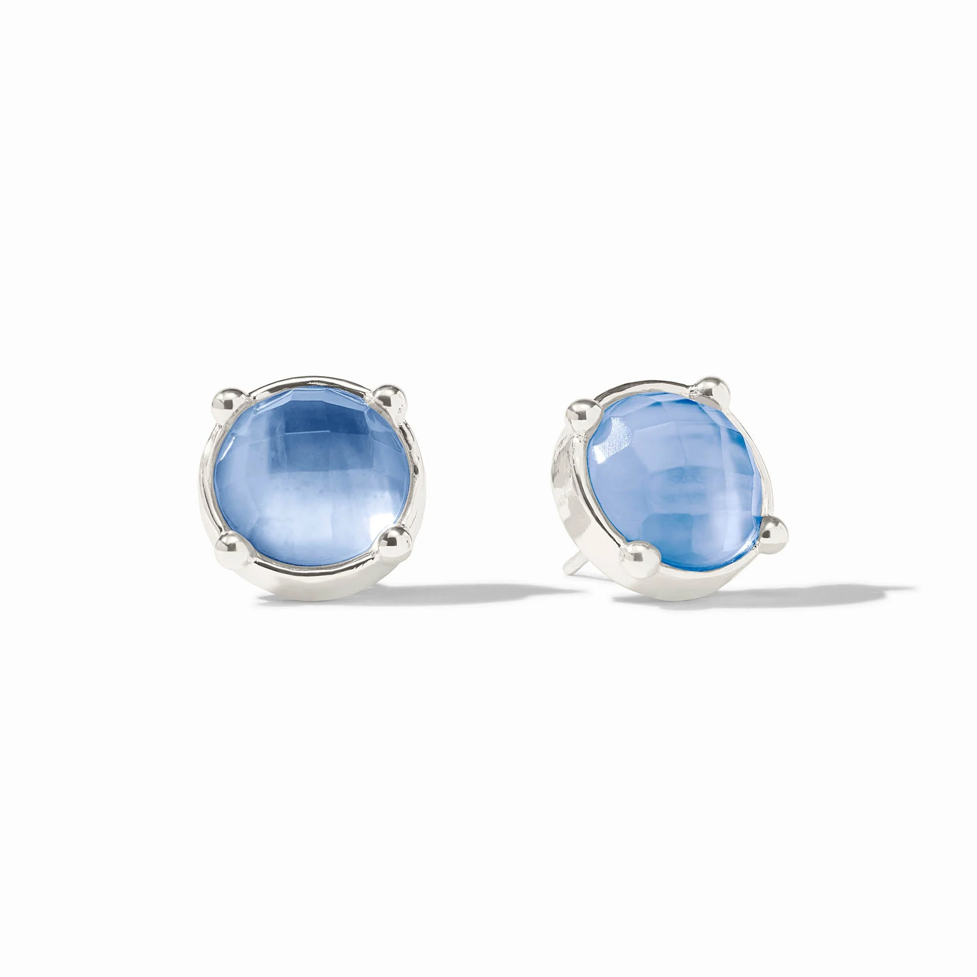 Honey Stud Silver Earrings - Image 3