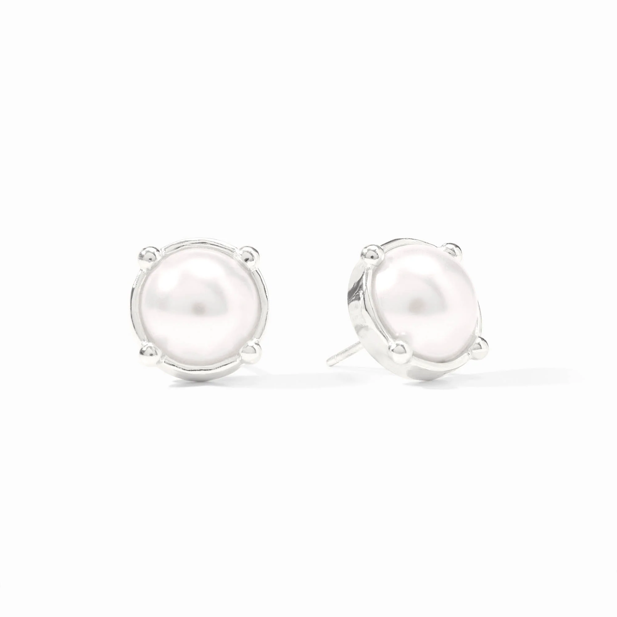 Honey Stud Silver Earrings - Image 4