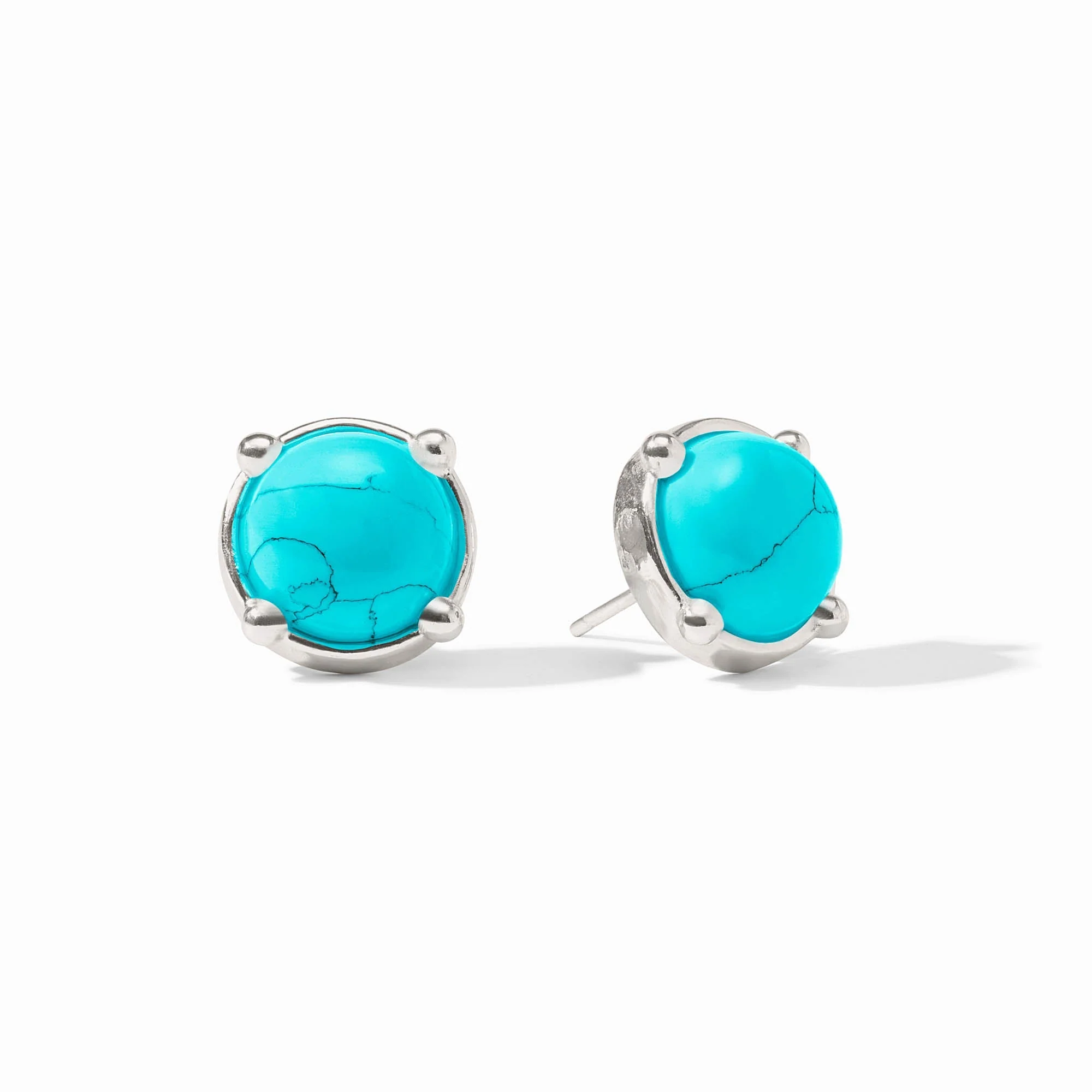 Honey Stud Silver Earrings - Image 5