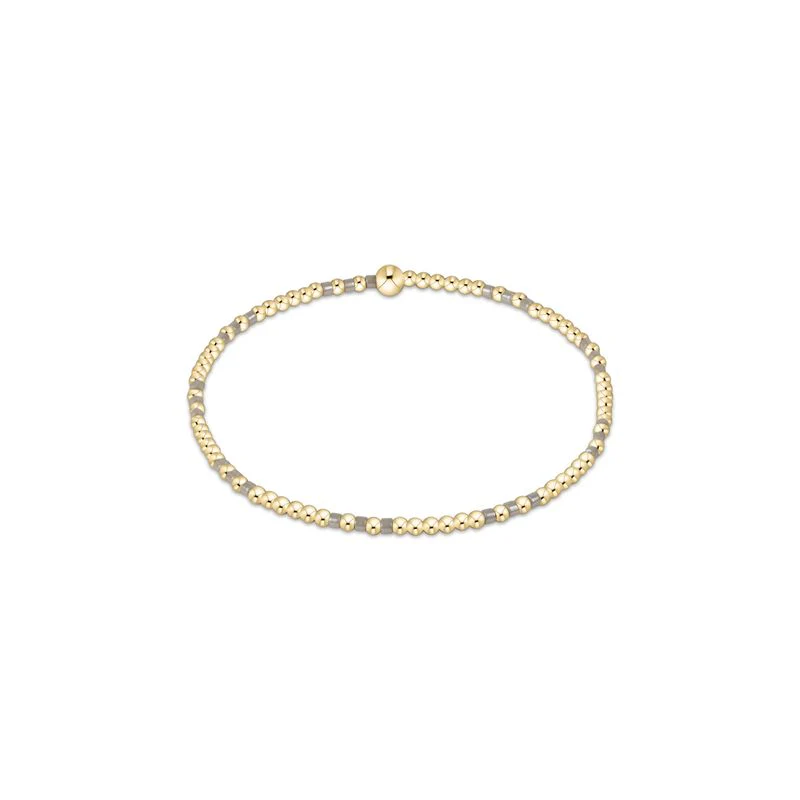 Hope Joy Pattern 2mm Bead Bracelet - Image 17