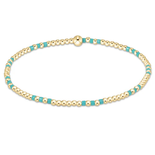 Hope Joy Pattern 2mm Bead Bracelet - Image 18
