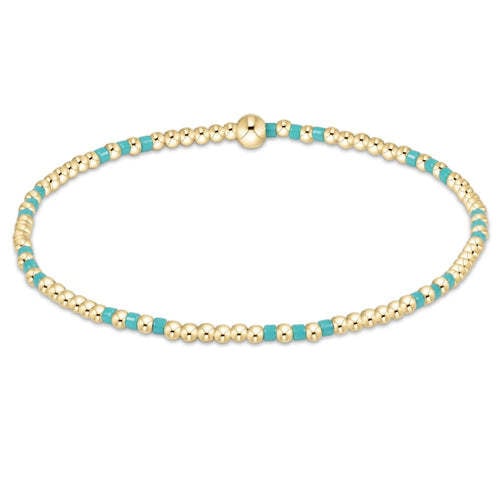 Hope Joy Pattern 2mm Bead Bracelet - Image 6