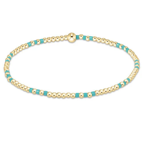 Hope Joy Pattern 2mm Bead Bracelet - Image 7