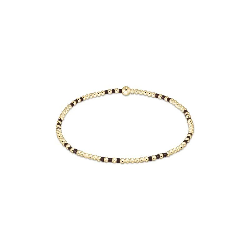 Hope Joy Pattern 2mm Bead Bracelet - Image 9