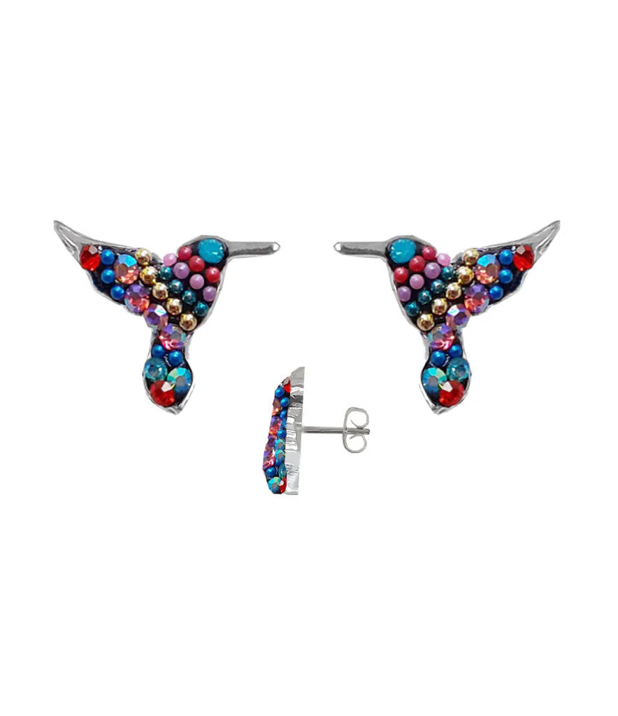 Hummingbird Post Earrings - Image 5