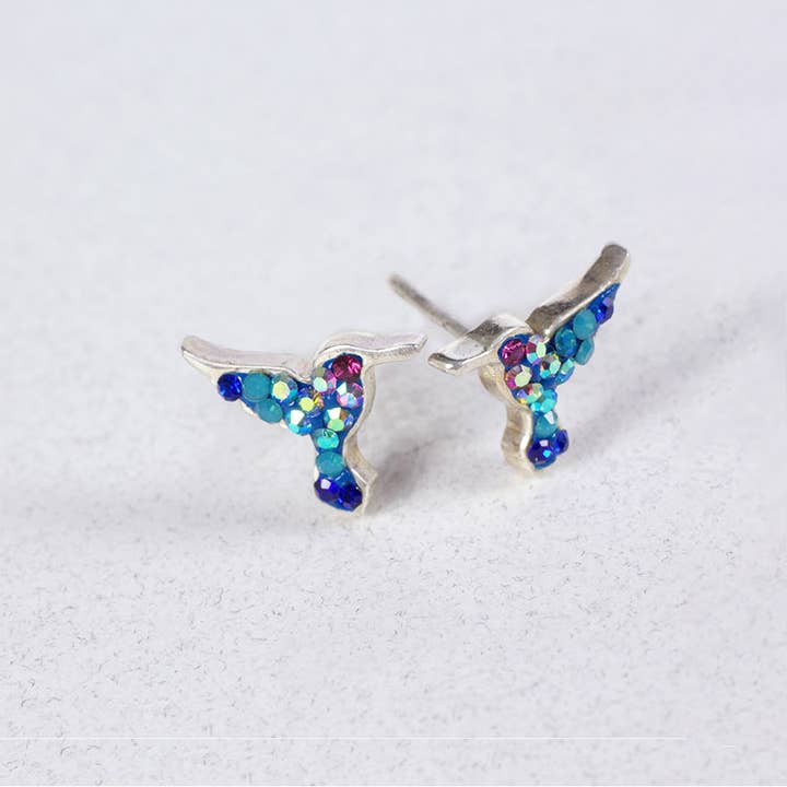 Hummingbird Post Earrings - Image 7