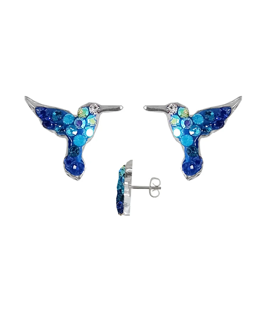 Hummingbird Post Earrings - Image 8