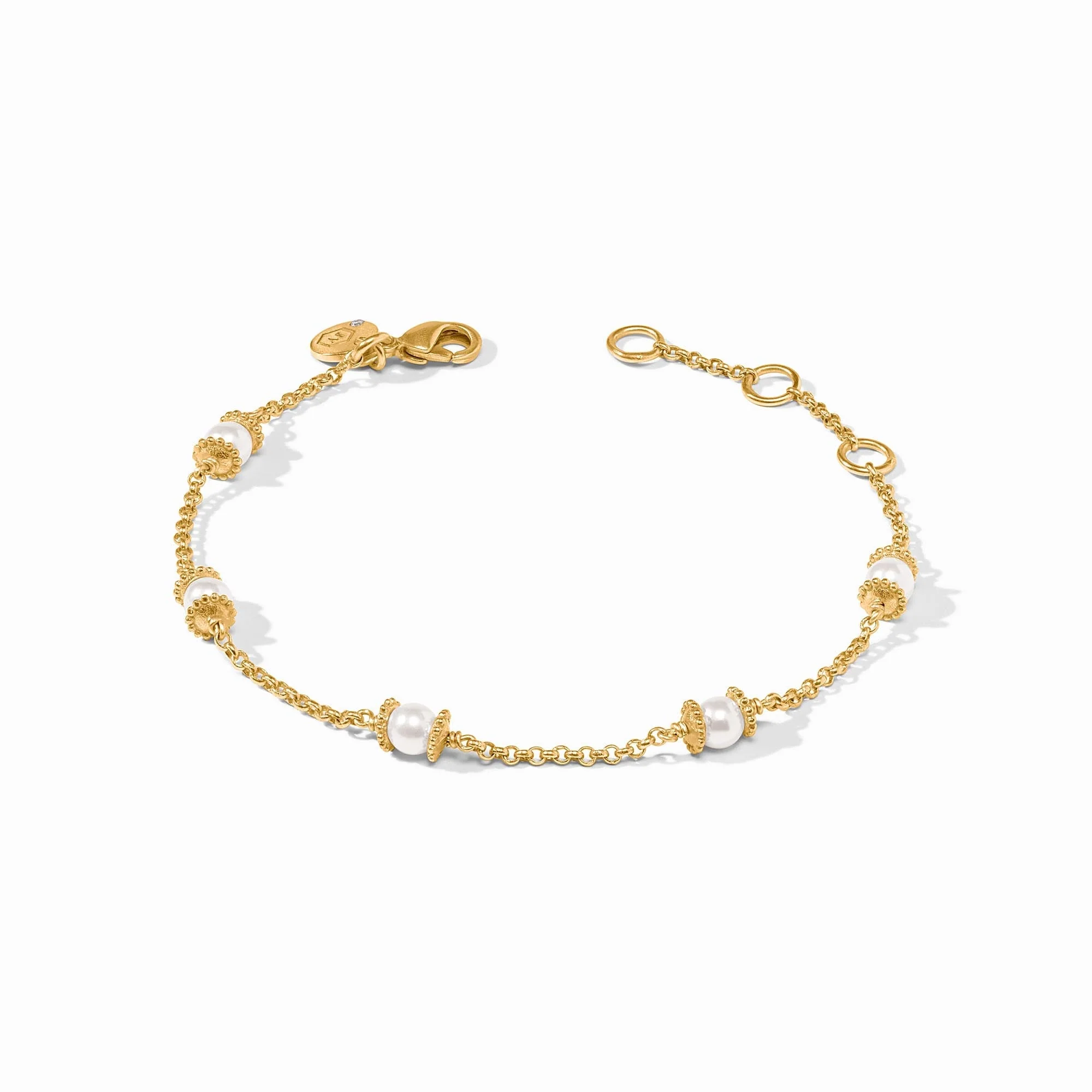 Hydra Delicate Bracelet Gold Pearl