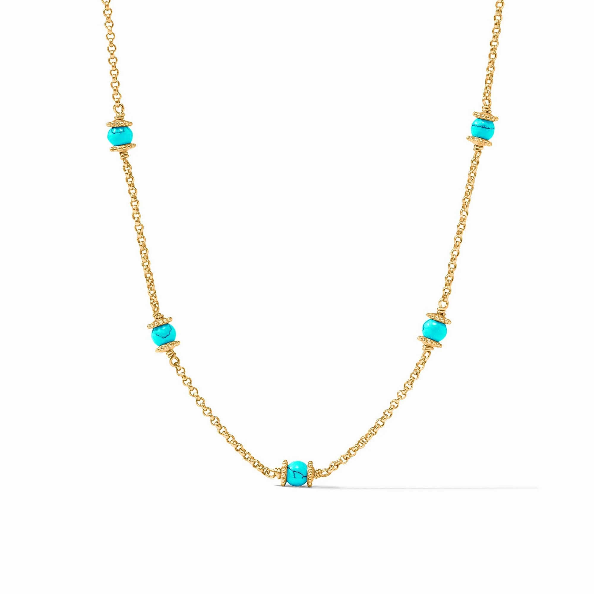 Hydra Delicate Station Necklace - Image 3