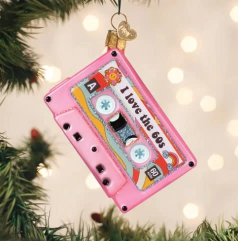 I Love The 60s Ornament
