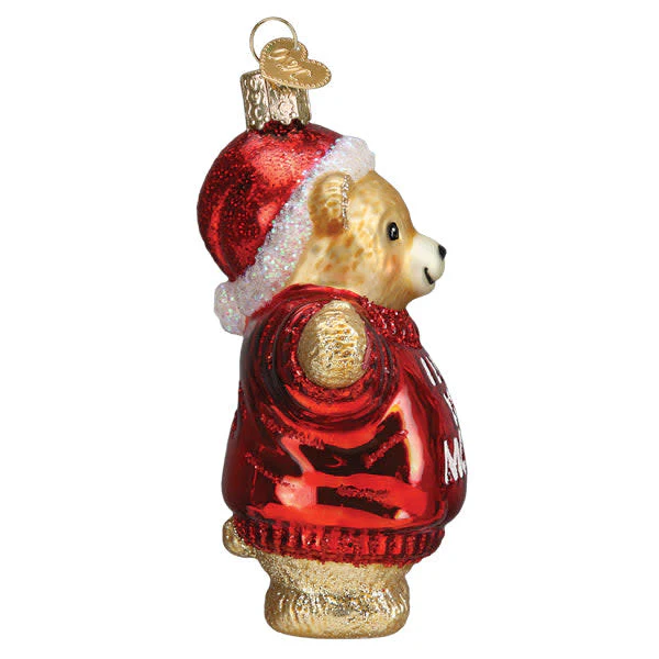 I Love You More Bear Ornament - Image 3
