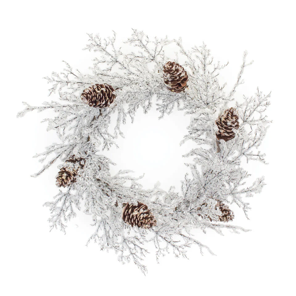 Ice Branch Wreath