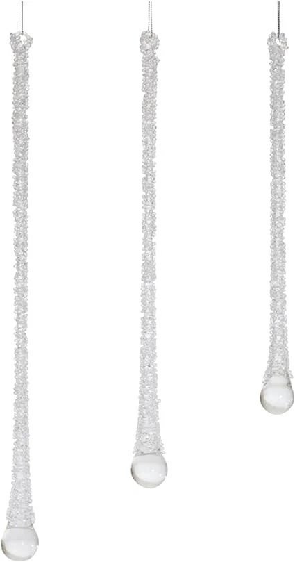 Icicle Drop Hanging Ornament