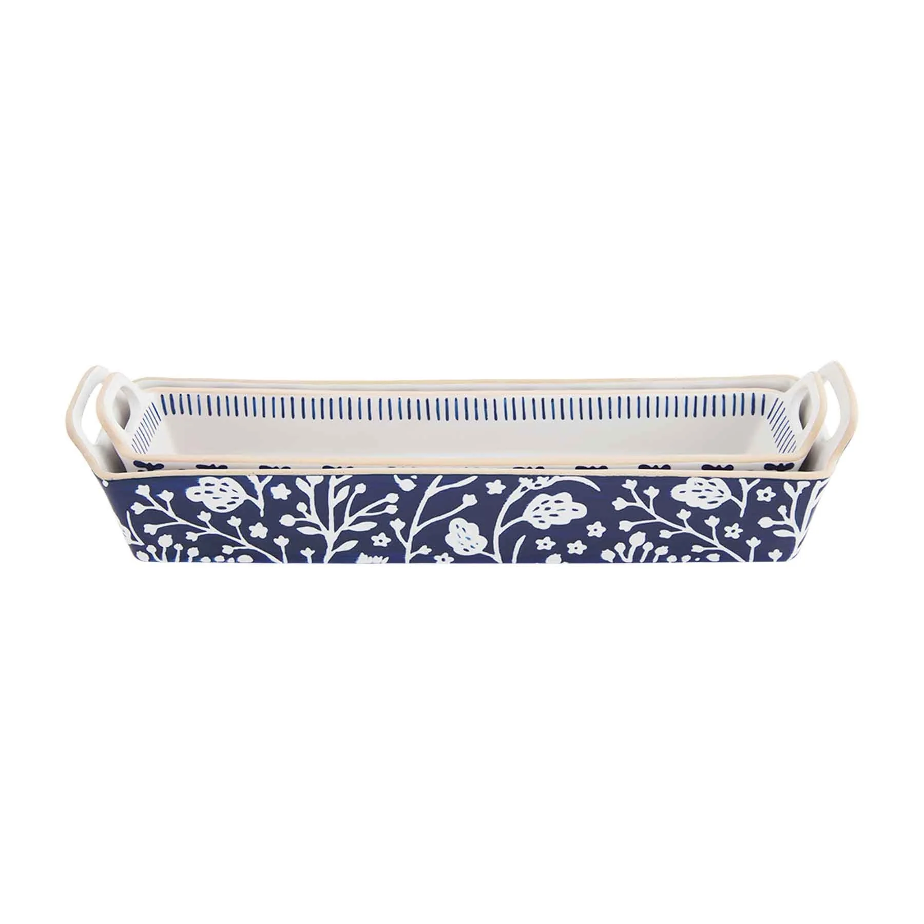 Indigo Cracker Dish Set