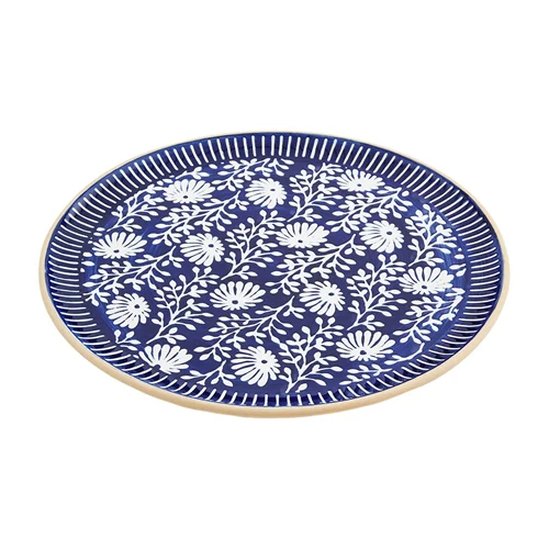 Indigo/Green Platter - Image 2