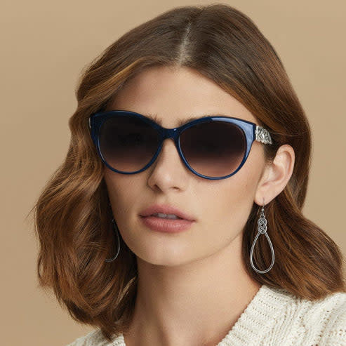 Interlok Braid Blue Sunglasses - Image 3