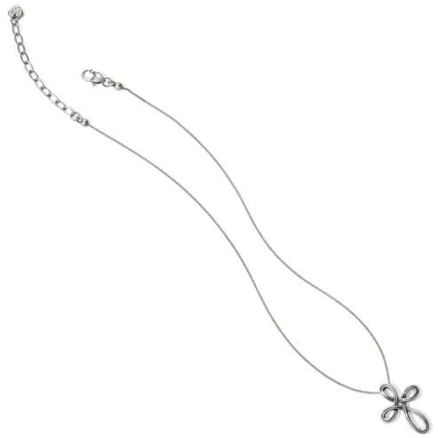 Interlok Petite Cross Necklace - Image 2