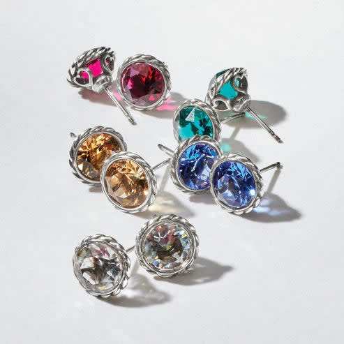Iris Stud Earrings - Image 12