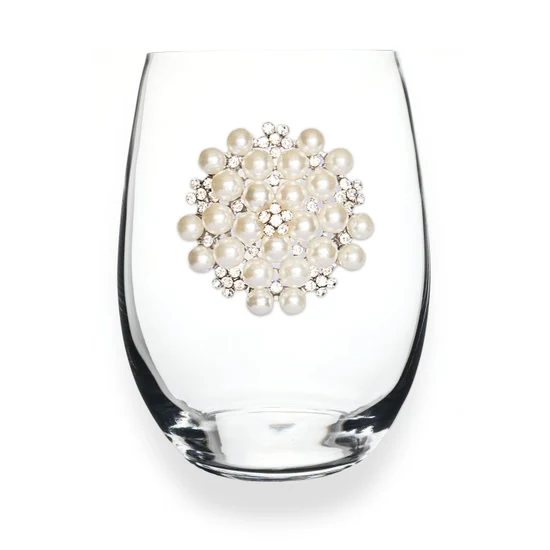Jeweled Stemless Wine Glass - Image 19