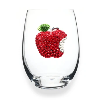 Jeweled Stemless Wine Glass - Image 22