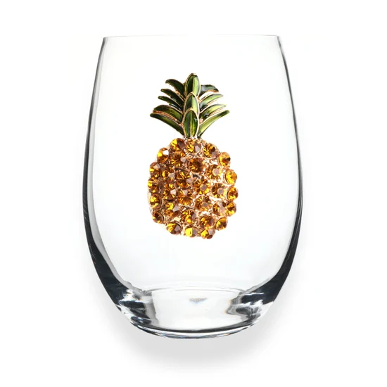 Jeweled Stemless Wine Glass - Image 26