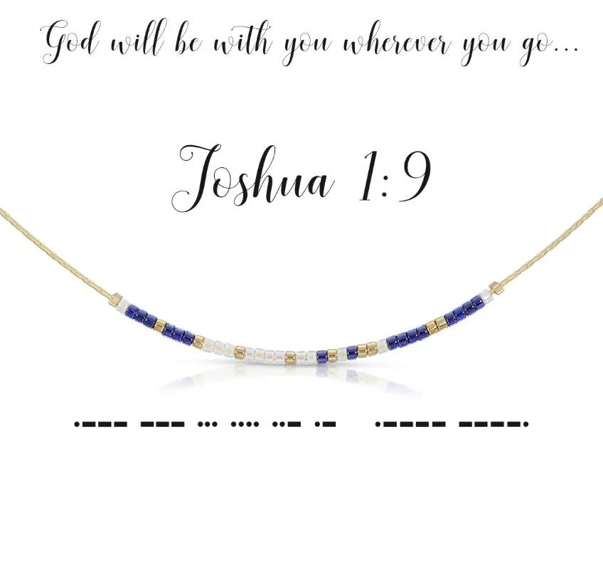 Joshua 1:9 Necklace - Image 2