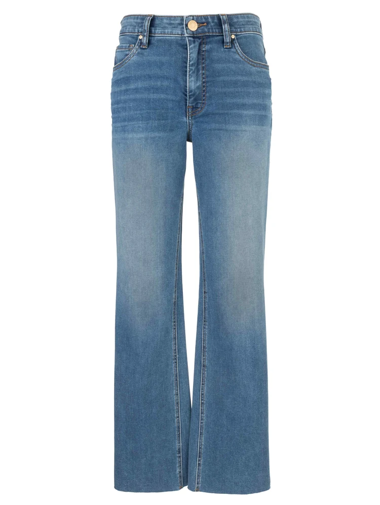 Kelly High Rise Fab Ab Kick Flare Inset Leg - Image 9