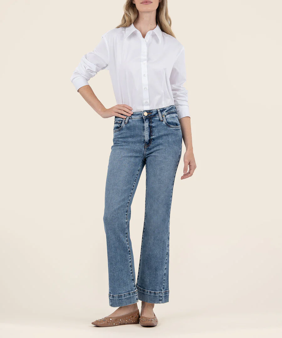 Kelsey High Rise Ankle Wide Hem Side Btm Inset - Image 7