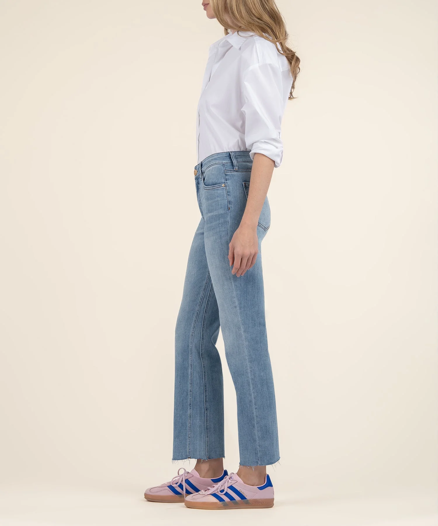 Kelsey High Rise Fab Ab Ankle Flare-Nset Leg - Image 2